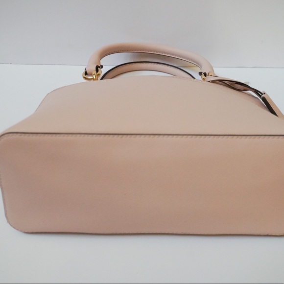 Michael Kors Jet Set Travel Medium Dome Satchel Shoulder Crossbody Bag Pink - Picture 6 of 12